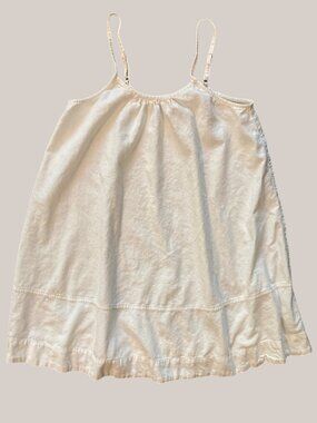 Women's FREE ASSEMBLY Linen Blend Cami Mini Dress ~ White ~ Size Large